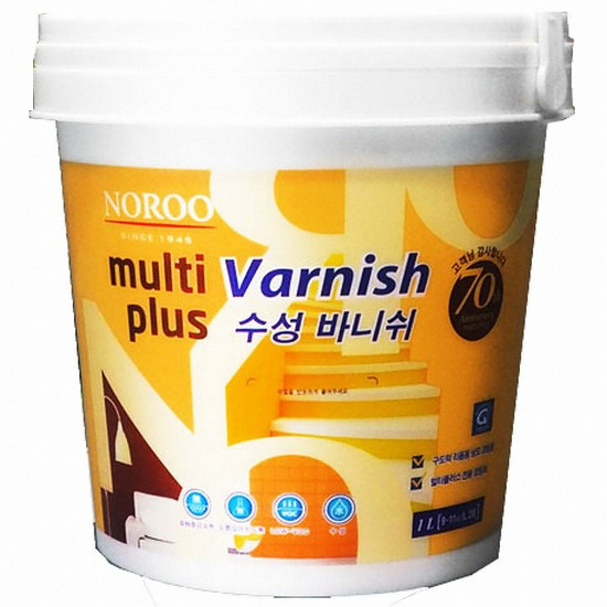 노루페인트 신형 멀티플러스 수성바니쉬 (18L)_이미지