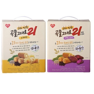 구워만든 곡물그대로21 오리지널+자색고구마 1000g