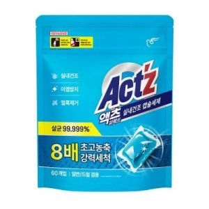 액츠 퍼펙트 실내건조 캡슐세제 60개입 (4개)_이미지