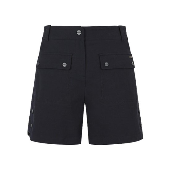 크리스패션 팬텀 M 골프웨어 NQC 221E2PS153_NA 여성 스냅 포인트 밴딩 숏팬츠