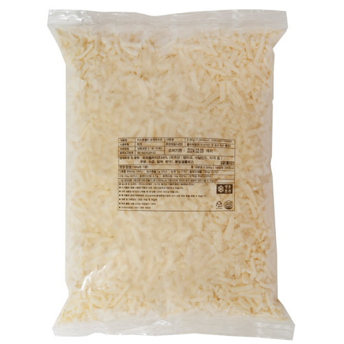 슈레드치즈 2.5kg