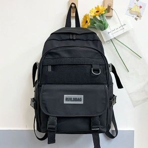 학생 캐주얼 메쉬 여성백팩 남여공용 학생가방 W8C5886_이미지
