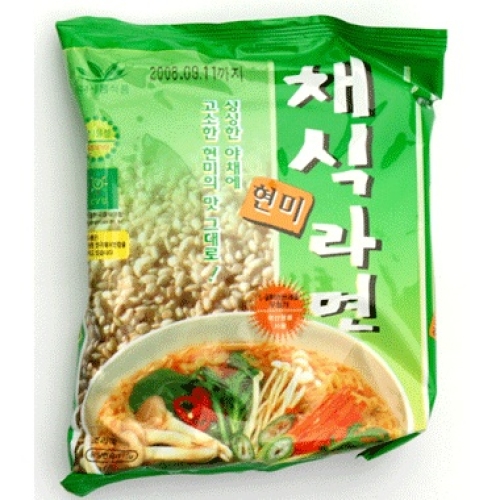 새롬 신토불이 현미 채식라면 110g (60개)_이미지