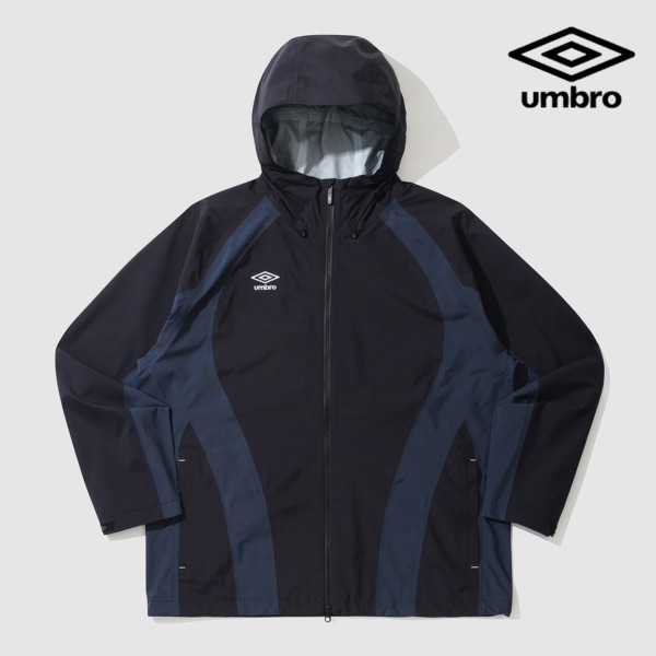 엄브로 액티브 볼드라인 3LAYER 쉘 바람막이 자켓 UP321SJK91