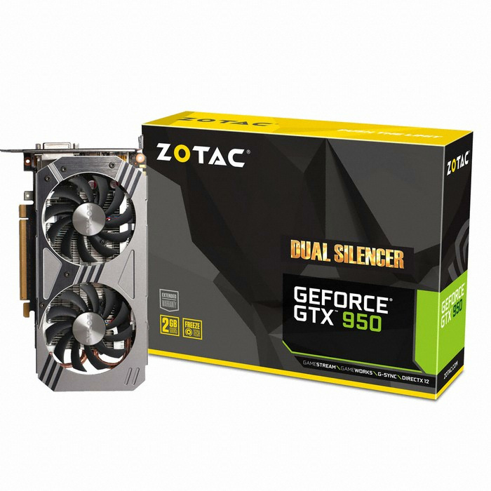 지포스 GTX950 DUAL SILENCER D5 2GB