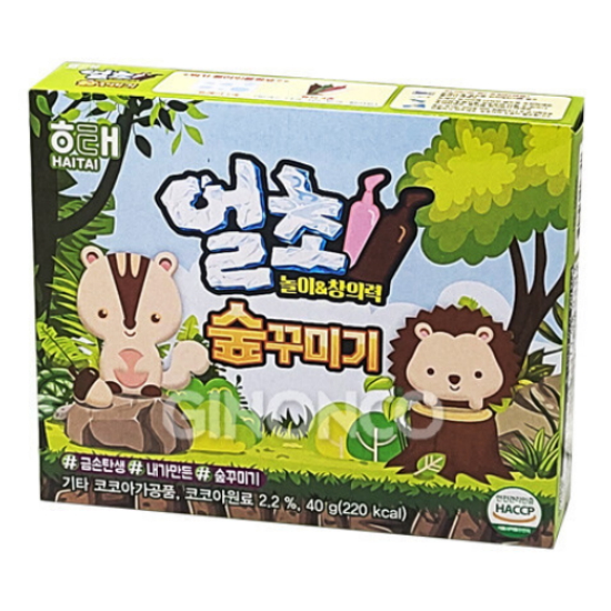 해태제과 얼초 숲꾸미기 40g (1개)