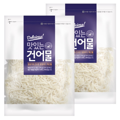 백진미채 500g 2개