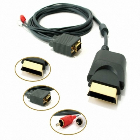 조이트론 XBOX360 광 골드 VGA HD- AV 케이블