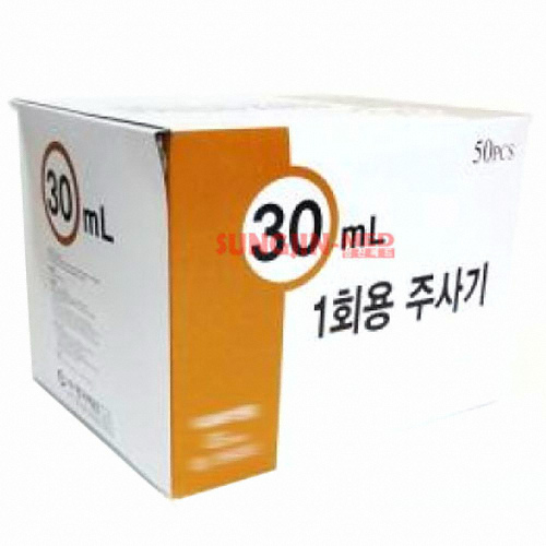 한국백신 일회용 주사기 30ml 21G이미지입니다. 누르면 해당 게시물로 새창이동합니다.