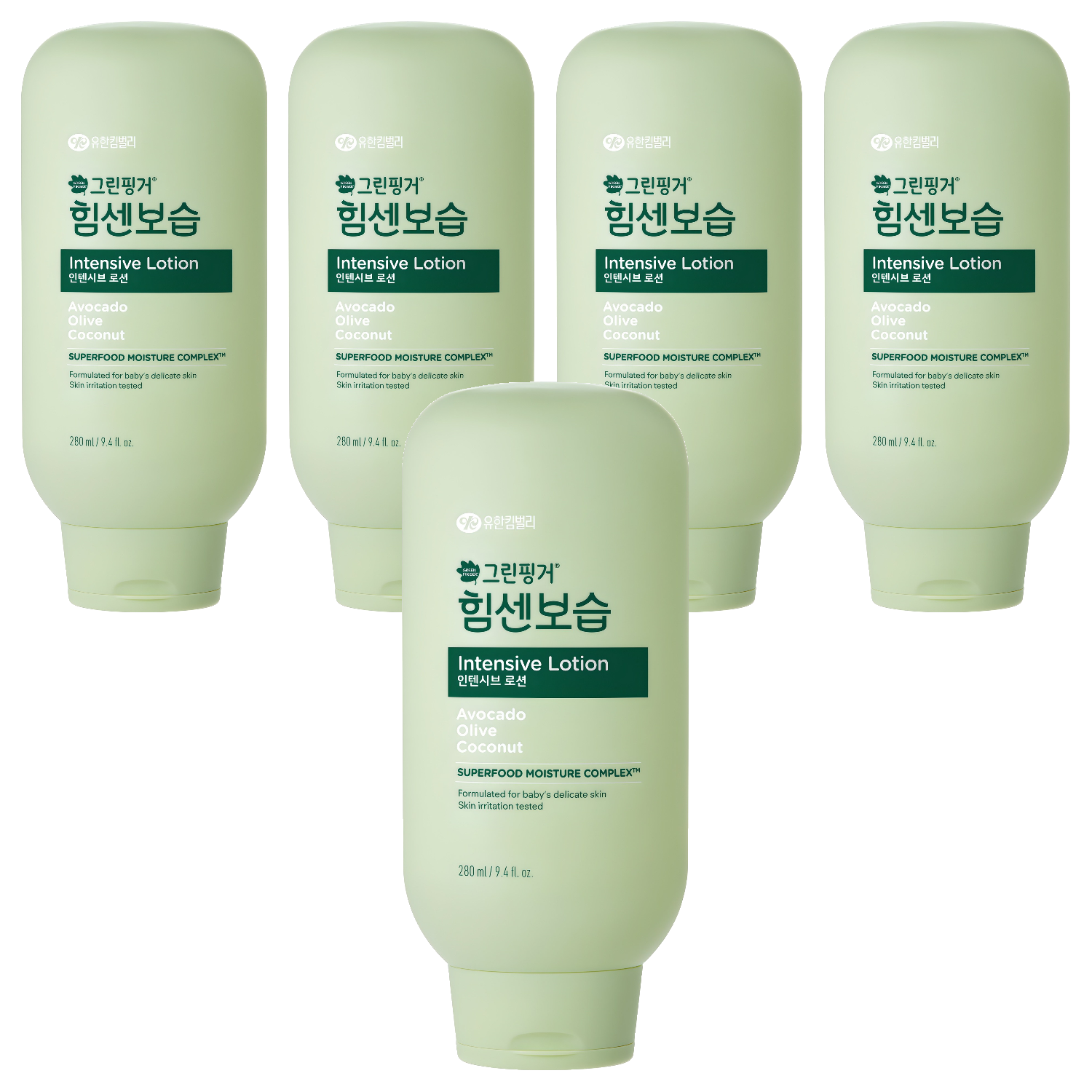 그린핑거 힘센보습 인텐시브 로션 280ml (5개)_이미지