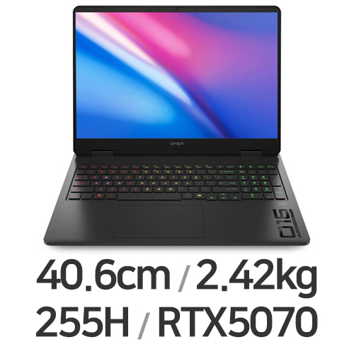 HP 오멘 슬림 16-an0020TX 32GB램 (SSD 3TB)_이미지