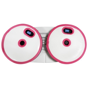 에파타 에브리봇 엣지 전용 2구타공 벨크로 청소포 패드1세트 2매입 145mm 원형청소기 청소포 중간패드