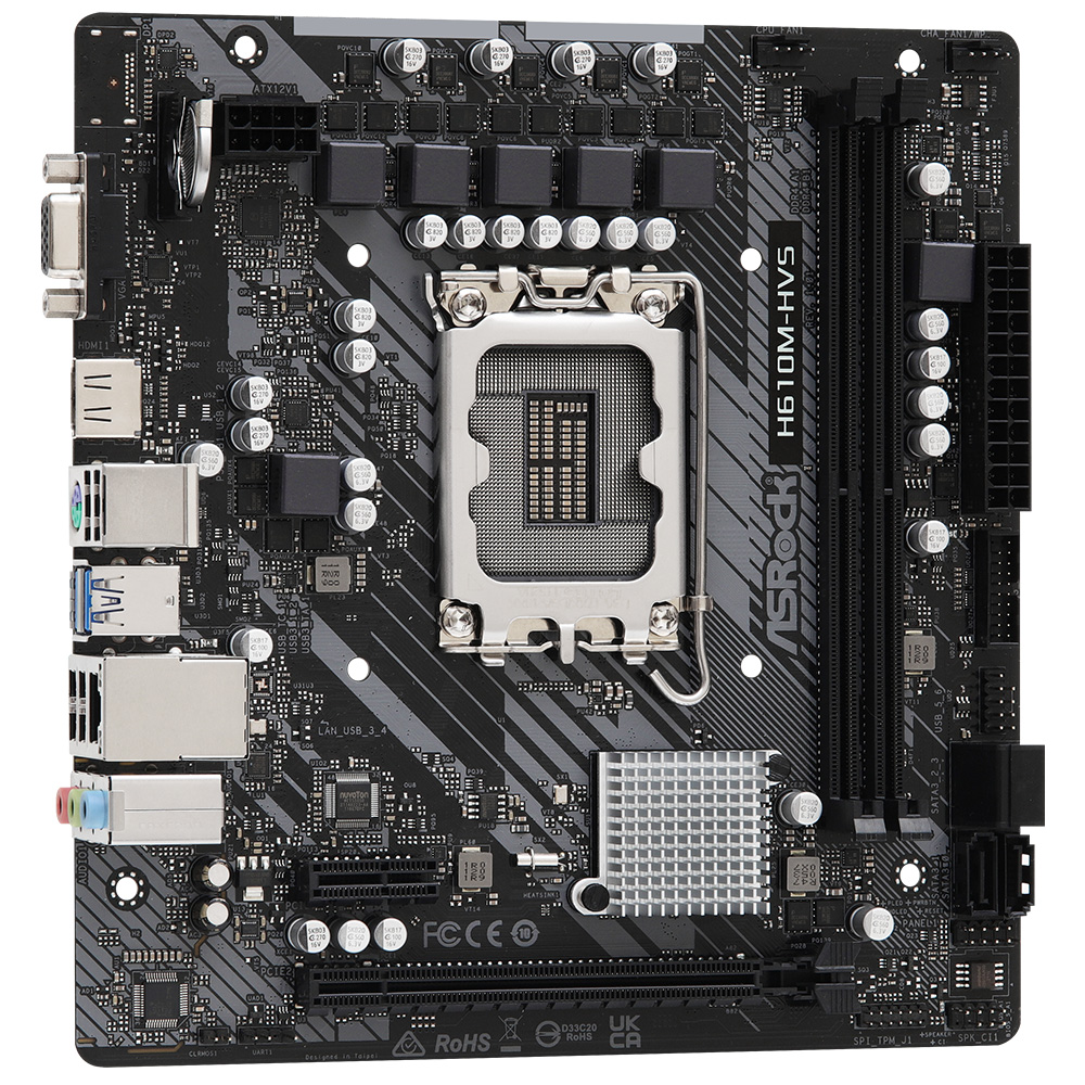ASRock H610M-HVS D4 에즈윈 (벌크)_이미지