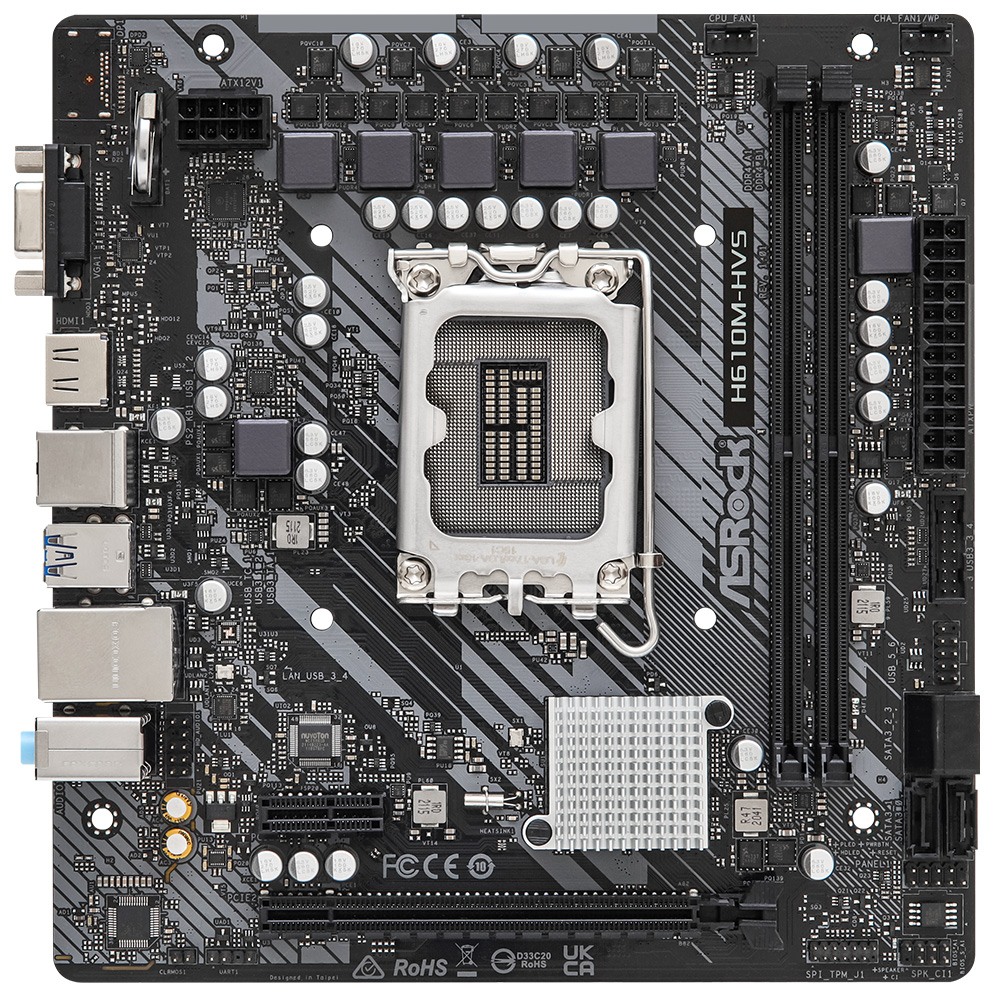 ASRock H610M-HVS D4 에즈윈 (벌크)
