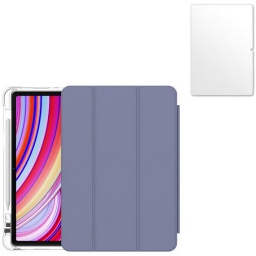 칸탐 샤오미 레드미 프로 커버 케이스+강화유리 액정보호필름 세트_이미지