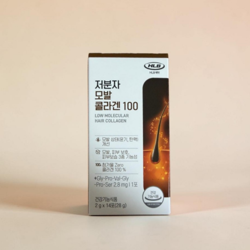HLB제약 저분자 모발 콜라겐 100 14포 (3개)_이미지
