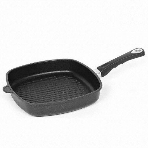 AMT 주물 인덕션 사각 그릴팬 [28cm]