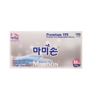 마미손  프리미엄 TPE 위생장갑 100매[1개(100매)]