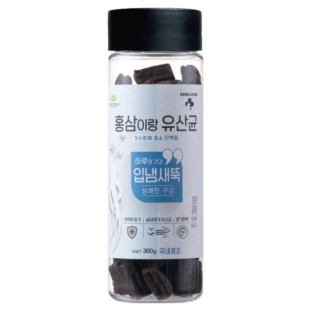  에이케이사이언스 레디펫고 홍삼이랑 유산균 입냄새 뚝 300g [1개]