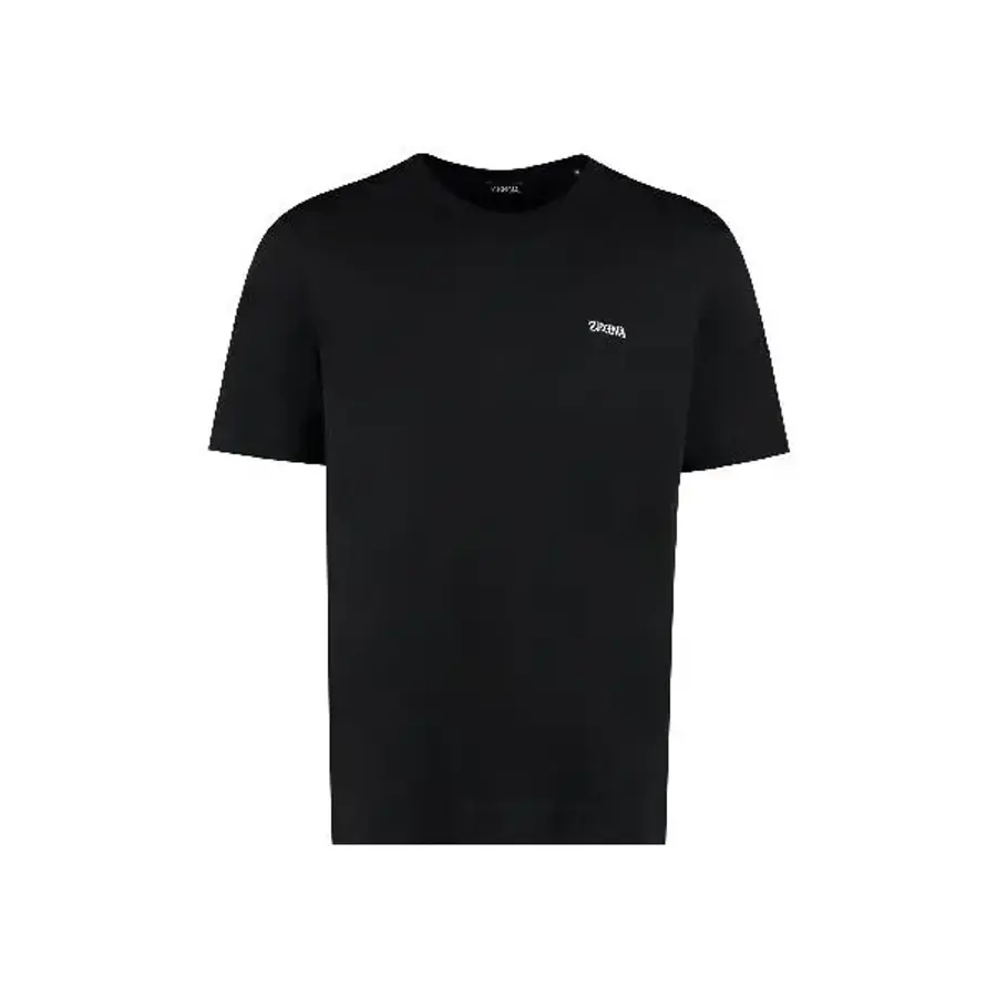 제냐 로고 코튼 t 셔츠 B760E7360A5K09 T