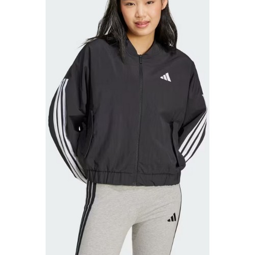 아디다스 에센셜 3S 라이프스타일 우븐 봄버 재킷 (공식판매처)_이미지