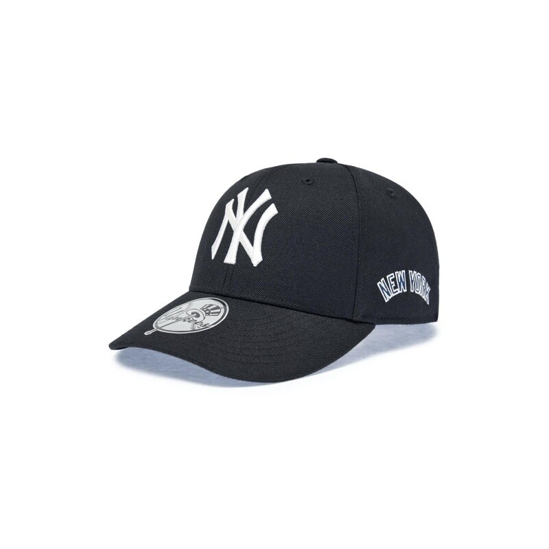MLB 3ACPBB16N-50BKS 공용 시그니처 스트럭쳐 볼캡