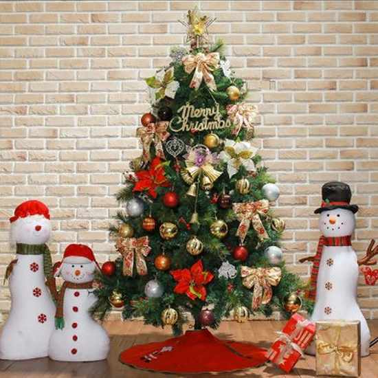 트리 카니발 골드&레드 열매솔잎 풀세트