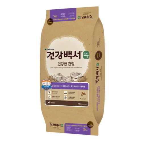 카길애그리퓨리나 뉴트리나 독 건강백서 순 건강한 관절 7.2kg (1개)