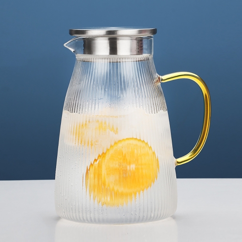 로하티 링클라인 내열 유리물병 가정용 저그물병