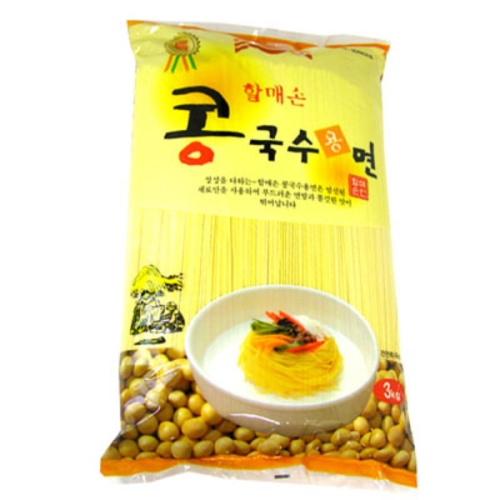 광덕식품 할매손 콩국수용 면 3kg (1개)