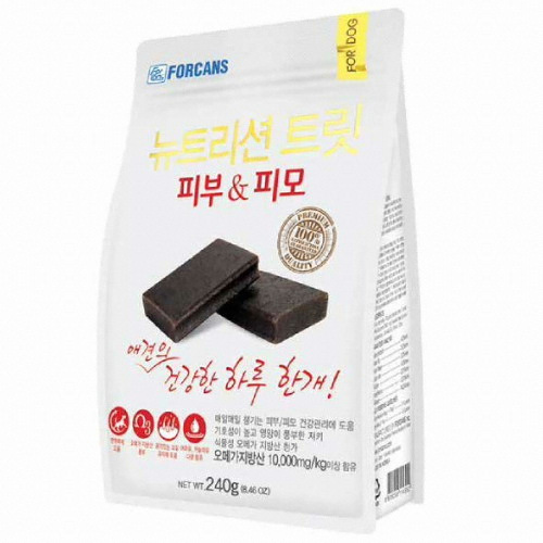 포켄스 뉴트리션 트릿 피부&피모 240g (1개)