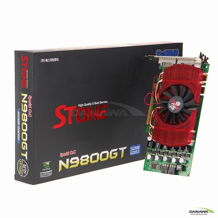 STCOM 지포스 9800GT STONE N9800GT Special O.C 512MB VF1050_이미지
