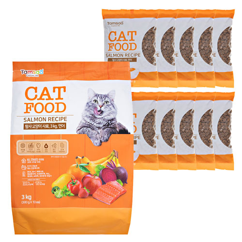 탐사 고양이 사료 연어 3kg (1개)_이미지