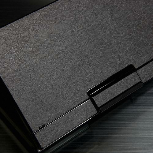 슈피겐 아이스테이션 UDIC2 스킨가드 레더 다크그레이 세트 패키지_이미지