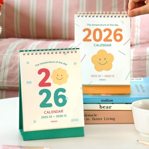 인디고 2026 오늘의 온도 탁상 달력