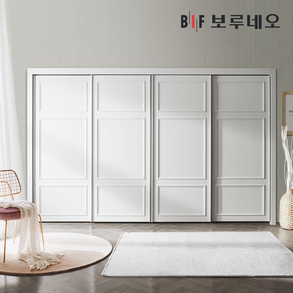 BIF보루네오 까사 슬라이딩 붙박이장 (390cm)_이미지