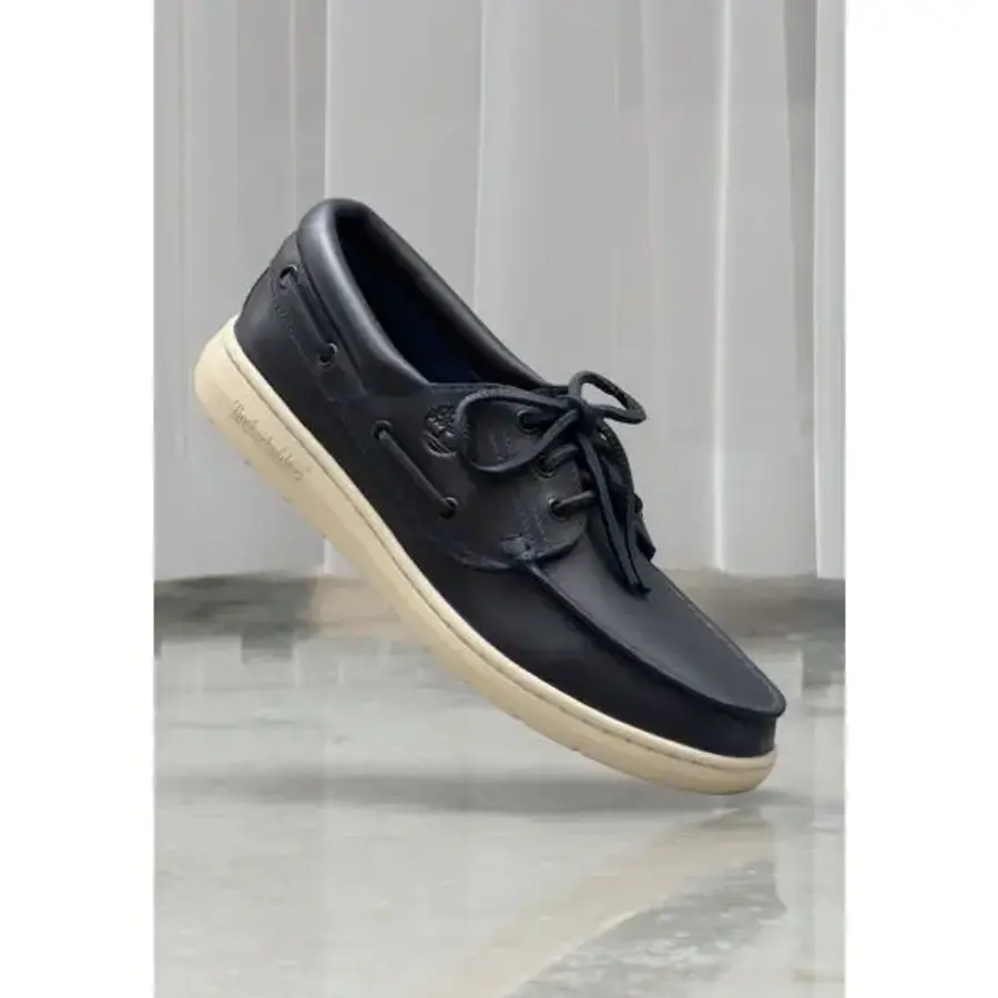PIER Boat shoes dark blue 7492847