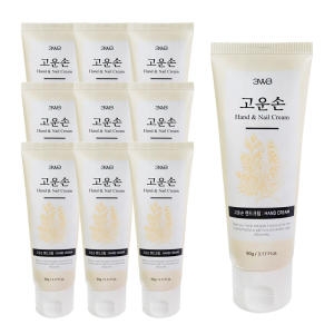 웰빙헬스팜 3WB 고운손 핸드크림 90ml (10개)