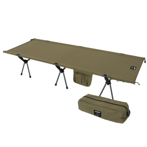 유니티23 초경량 듀랄루민 야전침대 와이드형 카키