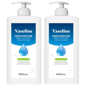 바세린 텐블랑 바세린 딥 모이스처 바디로션 1000ml (2개)_이미지