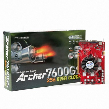 지포스 7600GS 오버클럭 256MB 잘만