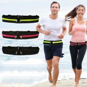 [불명] 클립형 런닝 마라톤 벨트 밴드 가방 힙색 플립벨트 7344392_이미지