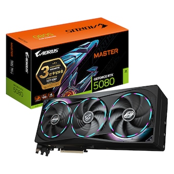 GIGABYTE AORUS 지포스 RTX 5080 MASTER D7 16GB 제이씨현