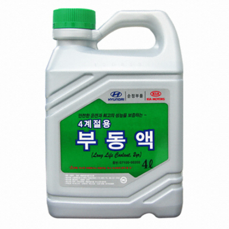 현대모비스 4계절용 부동액 4L_이미지