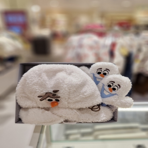 디즈니베이비 아가방 겨울왕국올라프후드목도리 79S776803_이미지