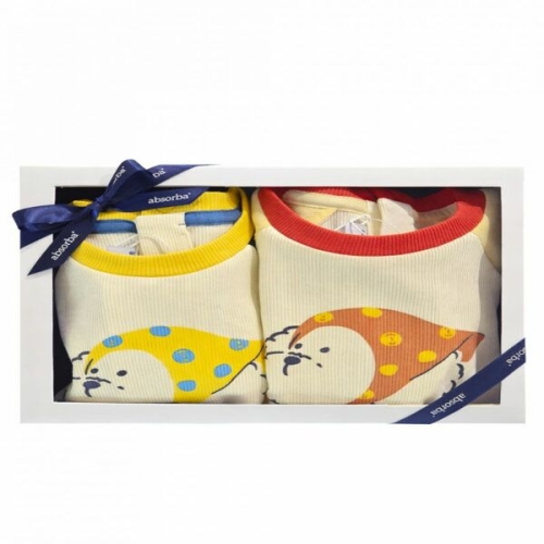 의류 올슨 티셔츠 연노랑 그린 2종 쌍둥이세트 26년봄신상 12A1123306