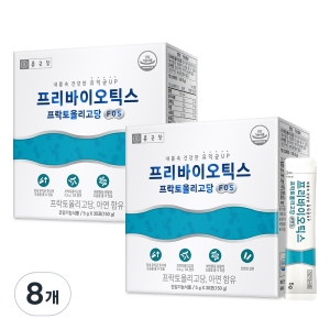프리바이오틱스 프락토올리고당 FOS 유산균 150g 8개