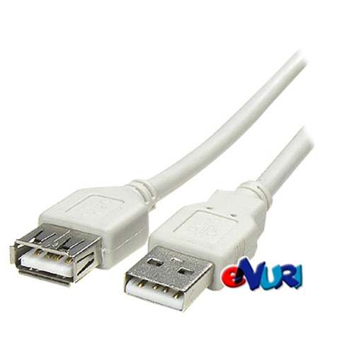 강원전자 USB 2.0 AM-AF 연장케이블 [1.5m]
