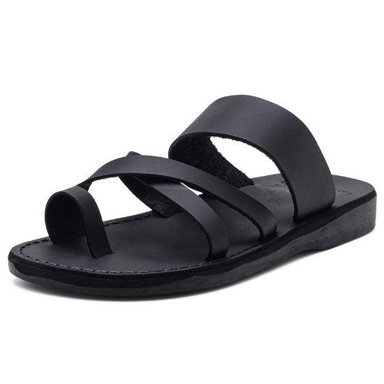 예루살렘샌들 NO.8 더 굿 셰퍼드 (블랙)_이미지