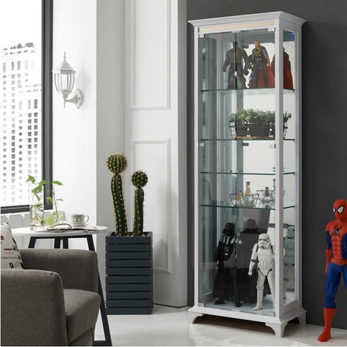 캐슬 5단 유리 장식장 600